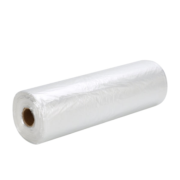 BESTEASY 16" X 20" Plastic Produce Bag on a Roll, Clear Food Storage Bags for Bread Fruits Vegetable, 350 Bags/Roll