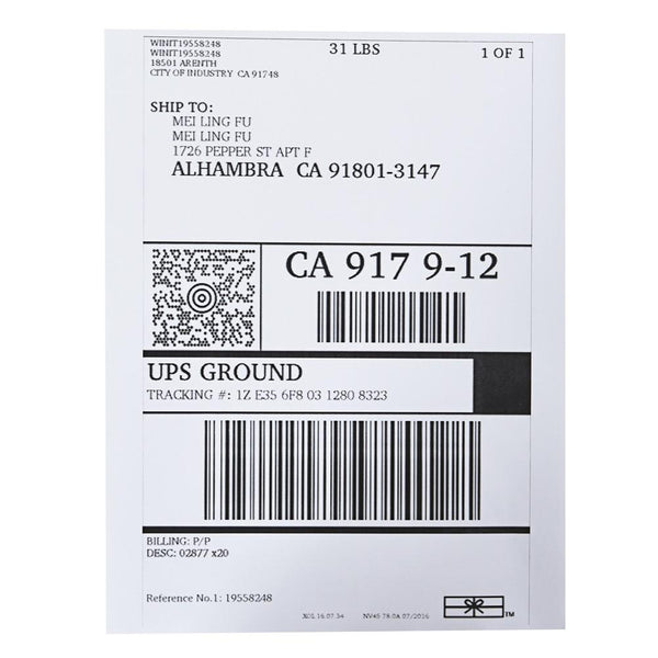 BESTEASY Shipping Address Labels Sticker Labels for Laser/Ink Jet Printer